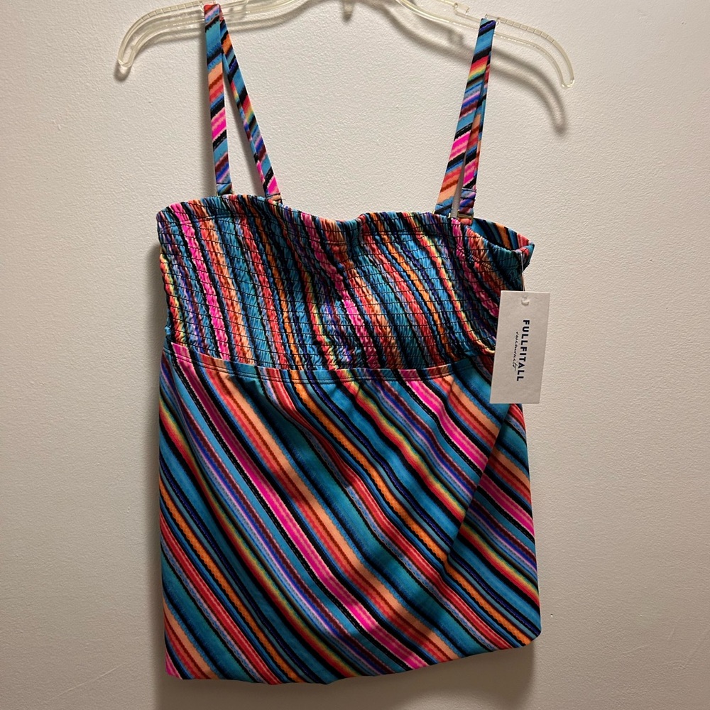 FULLFITALL Tankini Top Sz 12 NWT sold from Pet Free & Smoke Free home Make Offer